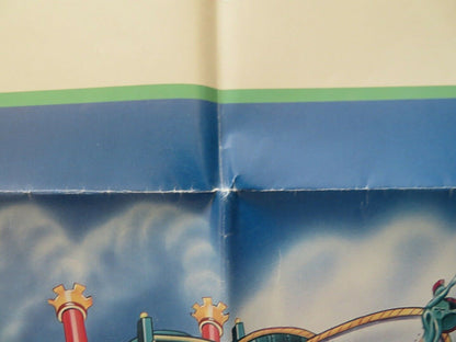 THE ADVENTURES OF MARK TWAIN FOLDED US ONE SHEET POSTER JAMES WHITMORE 1985 - Rendezvous Cinema