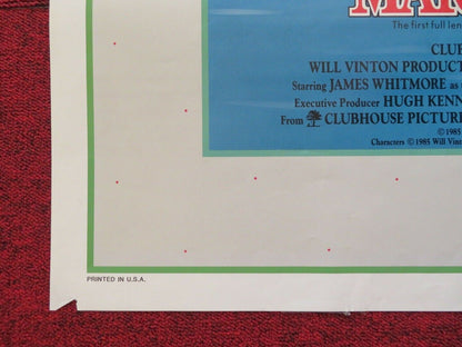 THE ADVENTURES OF MARK TWAIN FOLDED US ONE SHEET POSTER JAMES WHITMORE 1985 - Rendezvous Cinema