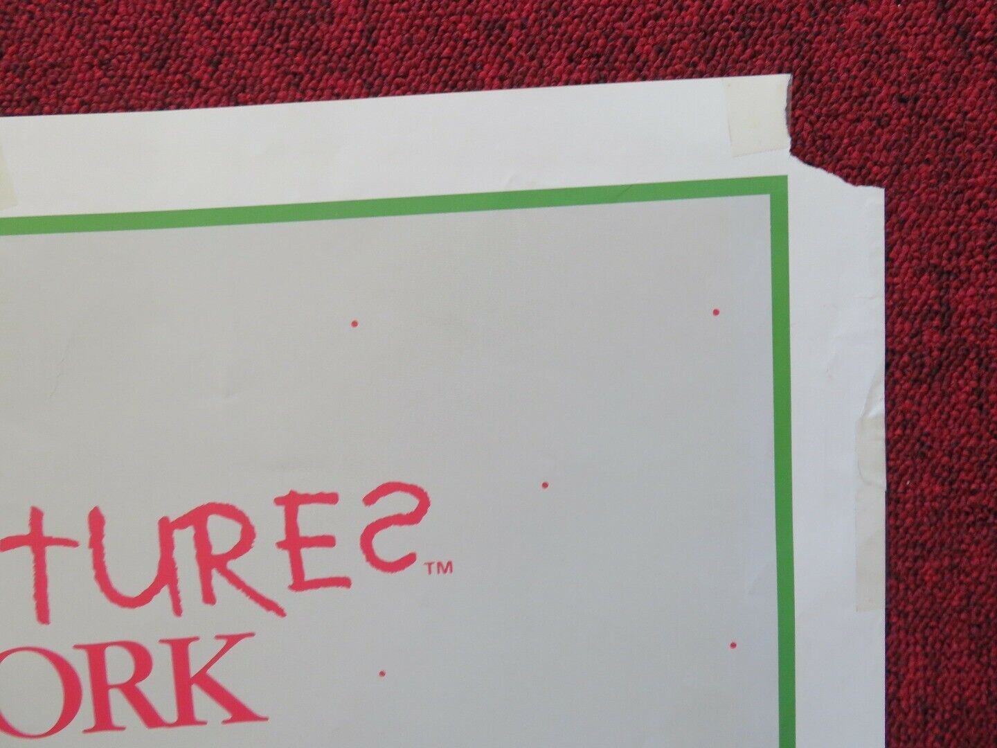 THE ADVENTURES OF MARK TWAIN FOLDED US ONE SHEET POSTER JAMES WHITMORE 1985 - Rendezvous Cinema