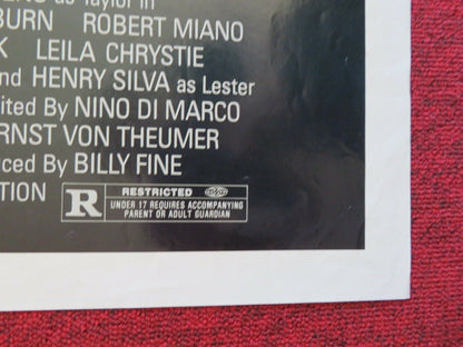 CHAINED HEAT FOLDED US ONE SHEET POSTER LINDA BLAIR JOHN VERNON 1983 - Rendezvous Cinema