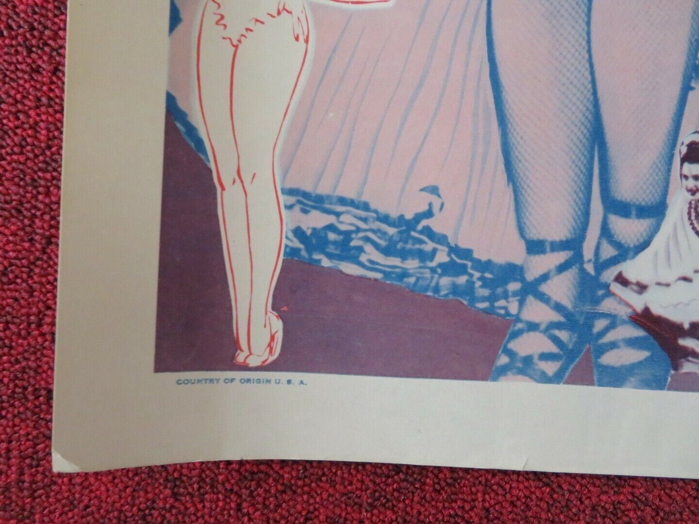 VEILED LADY US HALF SHEET (22"x 28") POSTER GÉZA VON CZIFFRA 1956 - Rendezvous Cinema