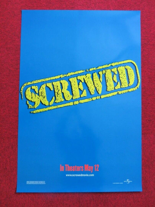 SCREWED US ONE SHEET ROLLED POSTER NORM MACDONALD 2000