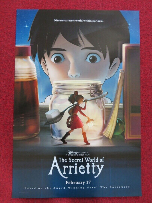 THE SECRET WORLD OF ARRIETTY  US ONE SHEET ROLLED POSTER DISNEY 2010