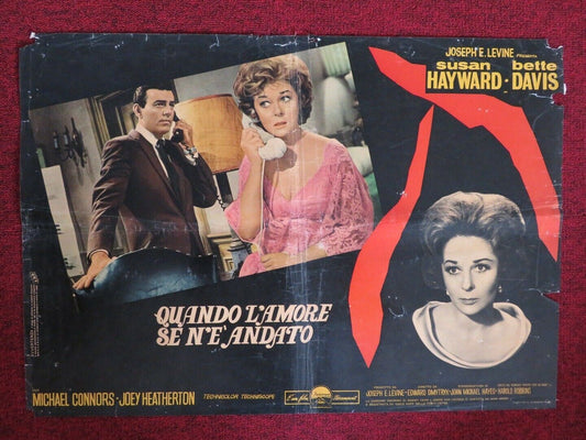 QUANDO L'AMORE SE N'E ANDATO / WHERE LOVE HAS GONE - A ITALIAN FOTOBUSTA POSTER - Rendezvous Cinema