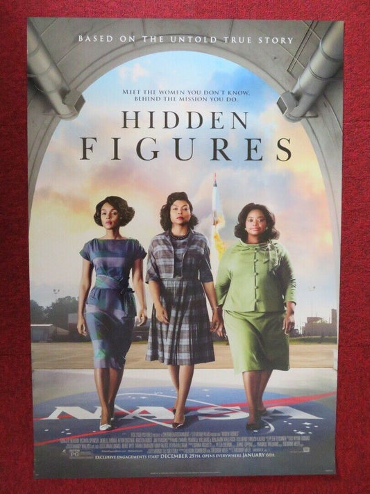 HIDDEN FIGURES VERSION B US ONE SHEET ROLLED POSTER OCTAVIA SPENCER 2016 - Rendezvous Cinema