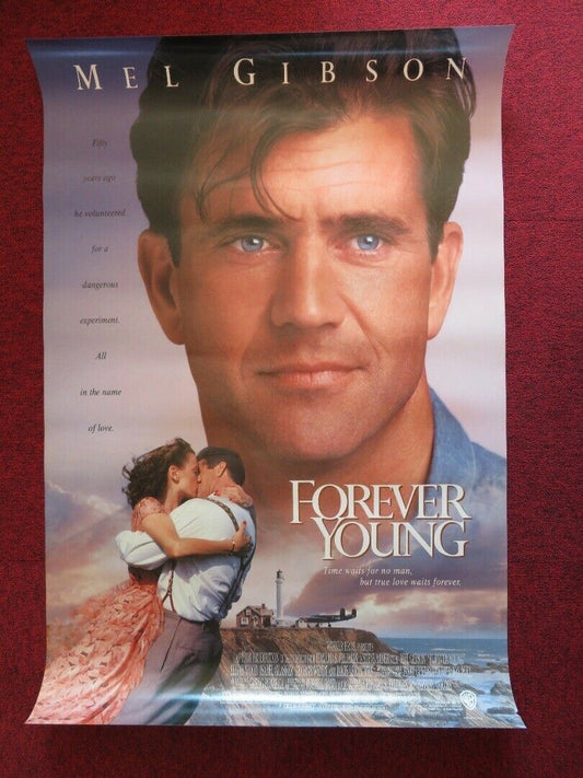 FOREVER YOUNG US ONE SHEET ROLLED POSTER MEL GIBSON JAMIE LEE CURTIS 1992 - Rendezvous Cinema