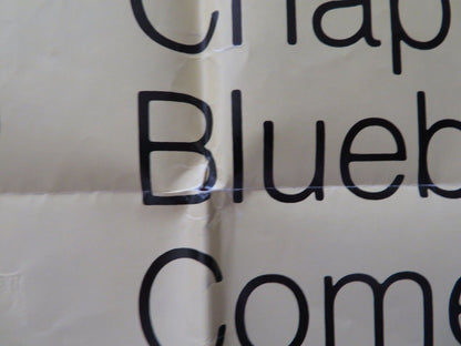 MONSIEUR VERDOUX FOLDED US ONE SHEET POSTER CHARLES CHAPLIN 1972 - Rendezvous Cinema