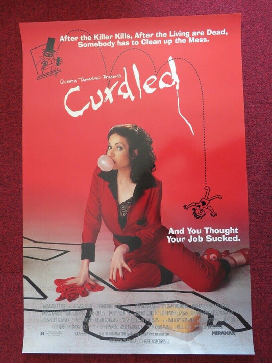 CURDLED US ONE SHEET ROLLED POSTER WILLIAM BALDWIN ANGELA JONES 1996 - Rendezvous Cinema