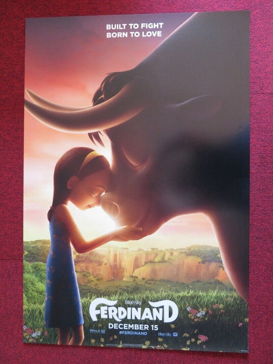FERDINAND - VERSION A US ONE SHEET ROLLED POSTER CARLOS SALDANHA JACK GORE 2017 - Rendezvous Cinema