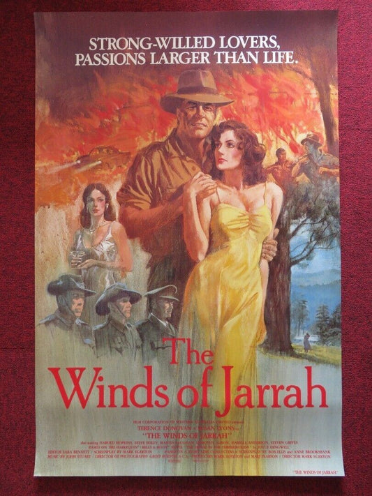 THE WINDS OF JARRAH US ONE SHEET ROLLED POSTER TERENCE DONOVAN SUSAN LYONS 1983 - Rendezvous Cinema