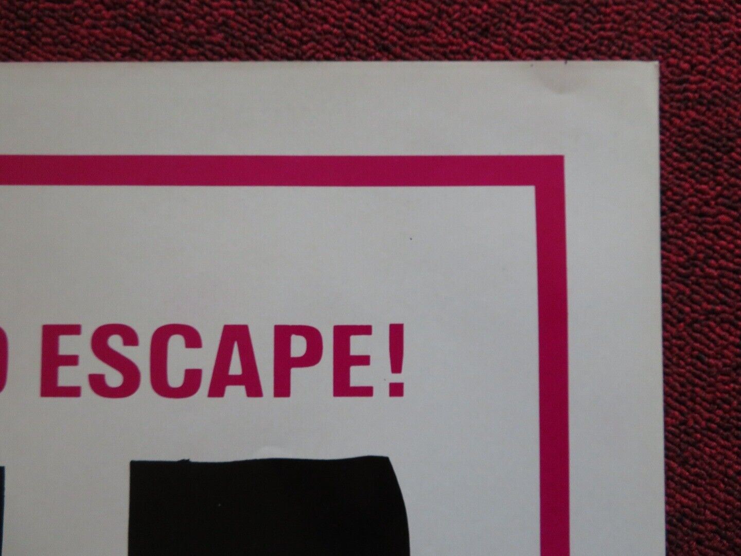 DEATH CHAMBER / SHAOLIN TEMPLE - KUNG FU US ONE SHEET ROLLED POSTER 1981 - Rendezvous Cinema