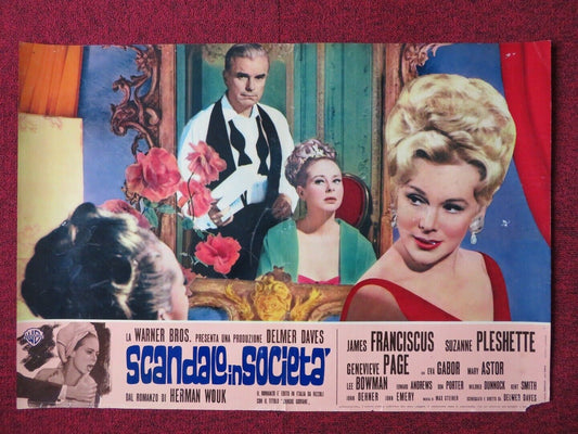 SCANDALE IN SOCIETA/ Youngblood Hawke - C ITALIAN FOTOBUSTA POSTER 1964 - Rendezvous Cinema