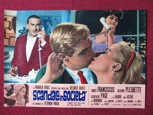 SCANDALE IN SOCIETA/ Youngblood Hawke - D ITALIAN FOTOBUSTA POSTER 1964 - Rendezvous Cinema