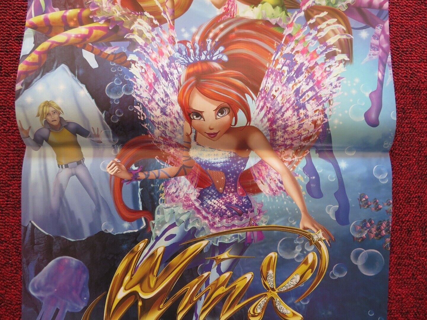WINX CLUB: THE MYSTERY OF THE ABYSS ITALIAN LOCANDINA (27"x12.5") POSTER 2014 - Rendezvous Cinema