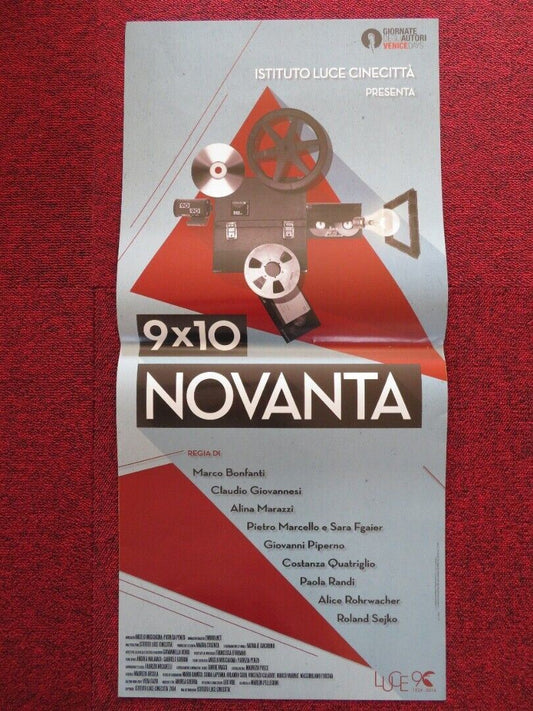 9X10 NOVANTA ITALIAN LOCANDINA (27"x12.5") POSTER MARCO BONFANTI 2014