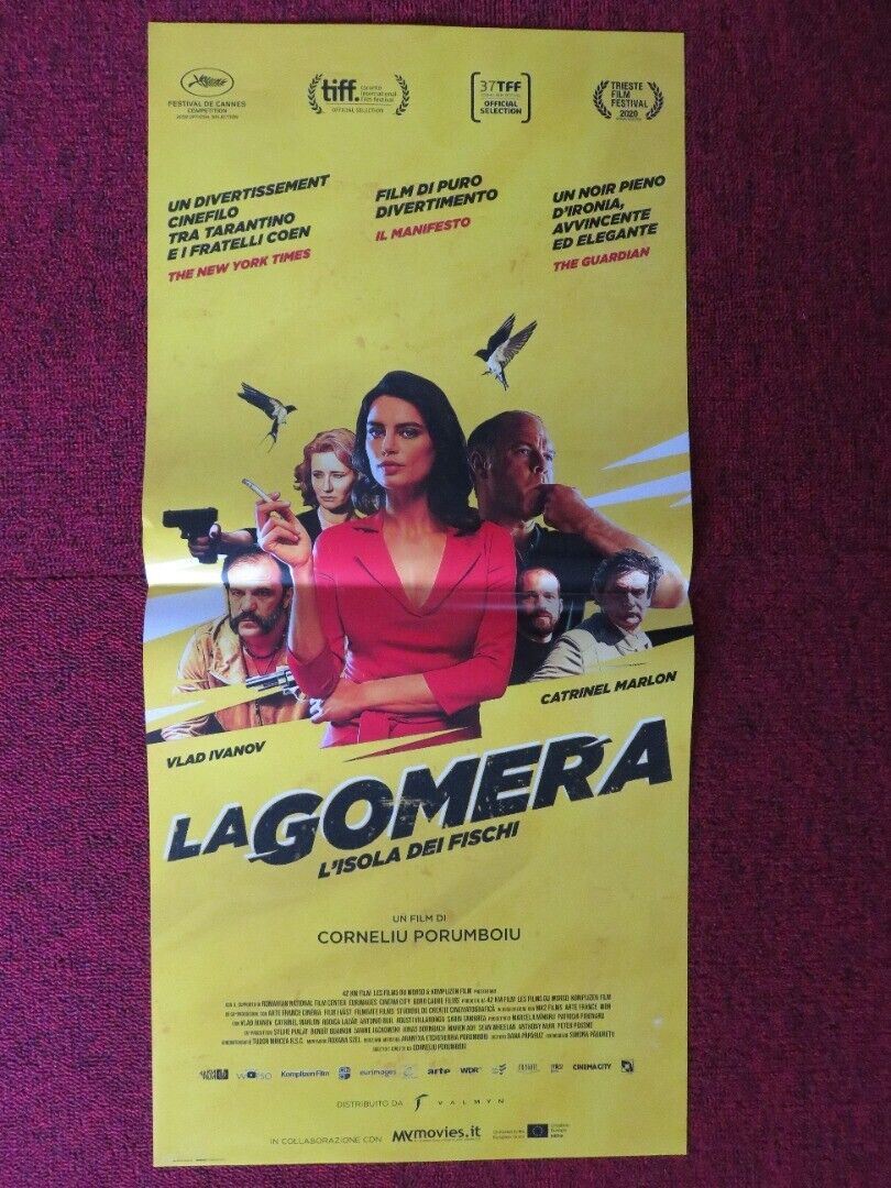 THE WHISTLERS ITALIAN LOCANDINA (26.5"x12.5") POSTER CATRINEL MARLON 2020 - Rendezvous Cinema