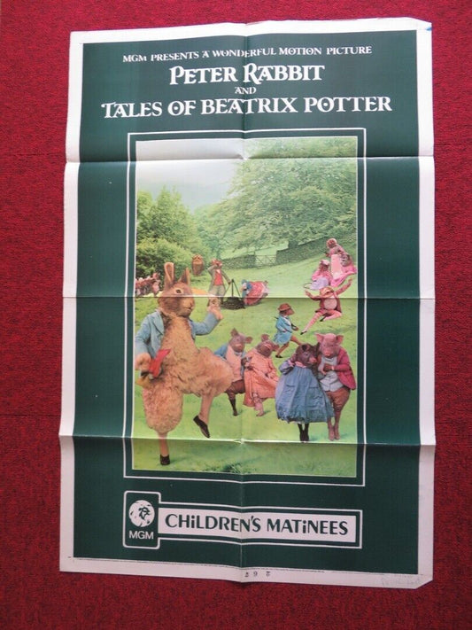 THE TALES OF BEATRIX POTTER US ONE SHEET POSTER ALEXANDER GRANT 1973
