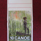 10 CANOE / TEN CANOES ITALIAN LOCANDINA (27.5"x13") POSTER ROLF DE HEER 2006