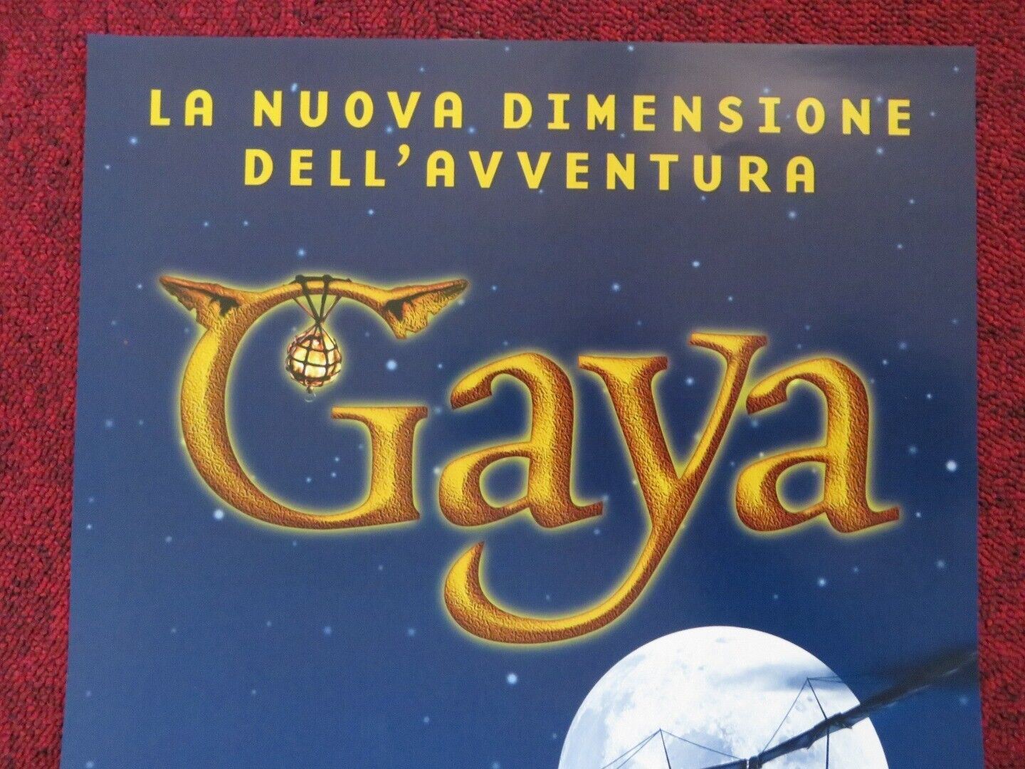 GAYA / BOO, ZINO & THE SNURKS ITALIAN LOCANDINA (26.5"x12.5") POSTER 2004 - Rendezvous Cinema