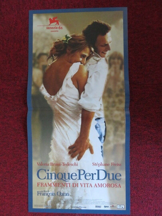 CINQUEPERDUE ITALIAN LOCANDINA (25.5"x12.5") POSTER VALERIA BRUNI-TEDESCHI 2004 - Rendezvous Cinema