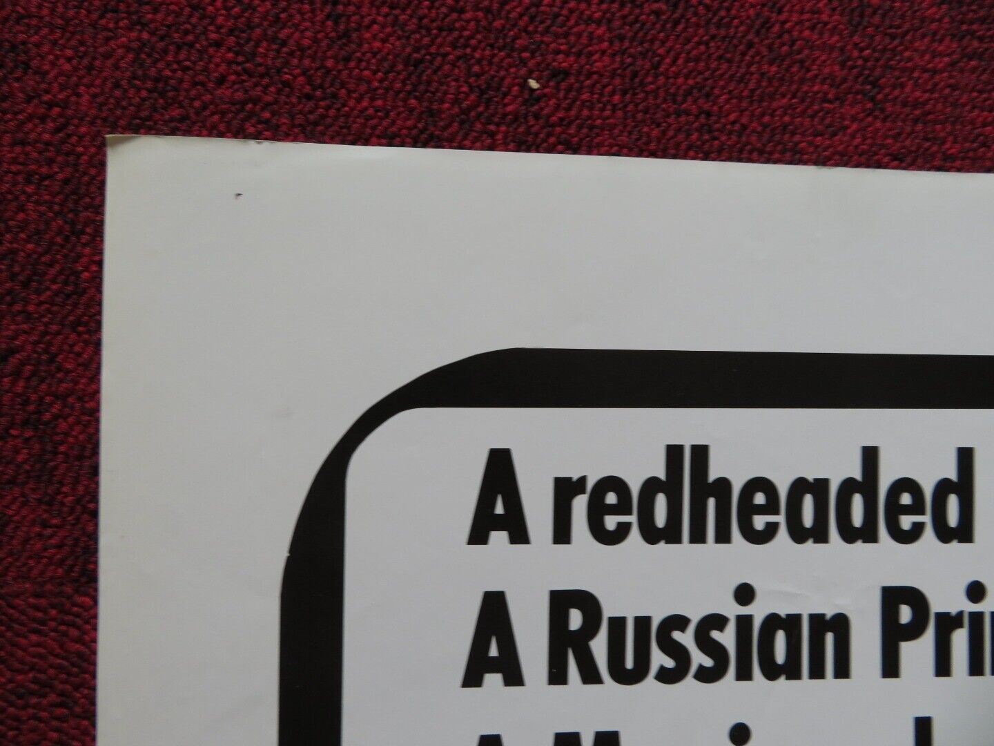 DON'T TURN THE OTHER CHEEK STYLE B FOLDED US ONE SHEET POSTER FRANCO NERO 1974 - Rendezvous Cinema