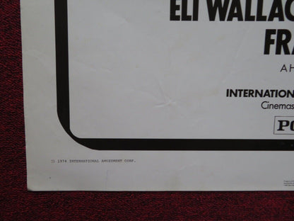 DON'T TURN THE OTHER CHEEK STYLE B FOLDED US ONE SHEET POSTER FRANCO NERO 1974 - Rendezvous Cinema