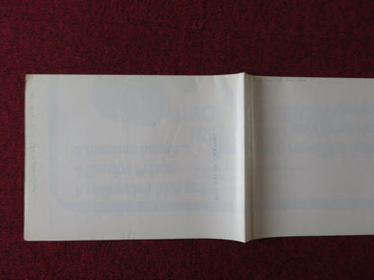 DON'T TURN THE OTHER CHEEK STYLE B FOLDED US ONE SHEET POSTER FRANCO NERO 1974 - Rendezvous Cinema