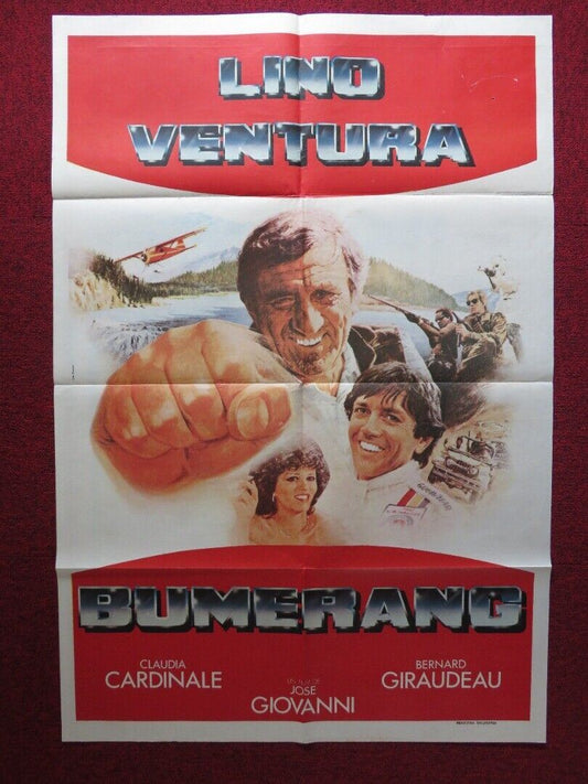 LE RUFFIAN FOLDED ARGENTINA POSTER LINO VENTURA BERNARD GIRAUDEAU 1983 - Rendezvous Cinema
