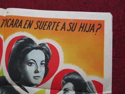 LOS NOVIOS DE MIS HIJAS FOLDED ARGENTINA POSTER AMPARO RIVELLES JULIO ALEMAN - Rendezvous Cinema
