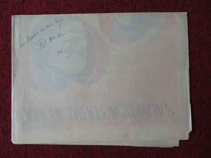 LOS NOVIOS DE MIS HIJAS FOLDED ARGENTINA POSTER AMPARO RIVELLES JULIO ALEMAN - Rendezvous Cinema