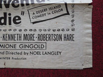 THE ADVENTURES OF SADIE FOLDED US ONE SHEET POSTER JOAN COLLINS GEORGE COLE 1953 - Rendezvous Cinema