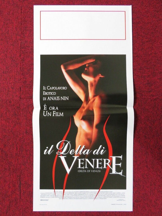 DELTA OF VENUS ITALIAN LOCANDINA (27.5"x13") POSTER ERIC DA SILVA 1995 - Rendezvous Cinema