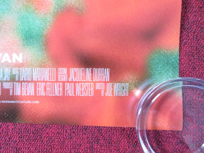 ATONEMENT UK ONE SHEET ROLLED POSTER KEIRA KNIGHTLEY JAMES MCAVOY 2007 Rendezvous Cinema Movie posters