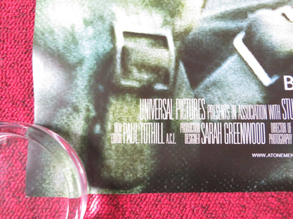 ATONEMENT UK ONE SHEET ROLLED POSTER KEIRA KNIGHTLEY JAMES MCAVOY 2007 Rendezvous Cinema Movie posters