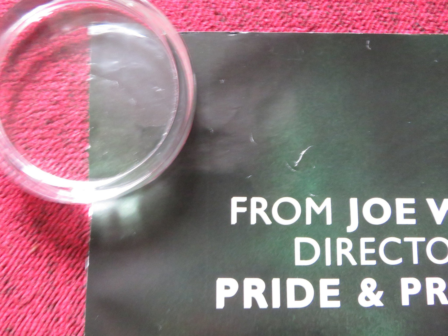 ATONEMENT UK QUAD ROLLED POSTER KEIRA KNIGHTLEY JAMES MCAVOY 2007 Rendezvous Cinema Movie posters