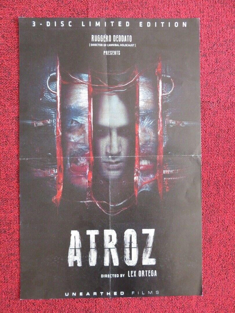 ATROZ U.S MINI (17"x 11") POSTER DAVID ABOUSAFFY ABIGAIL BONILLA 2015 Movie posters