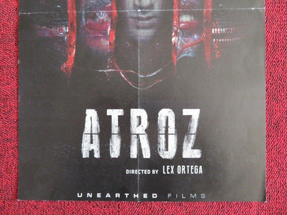 ATROZ U.S MINI (17"x 11") POSTER DAVID ABOUSAFFY ABIGAIL BONILLA 2015 Movie posters