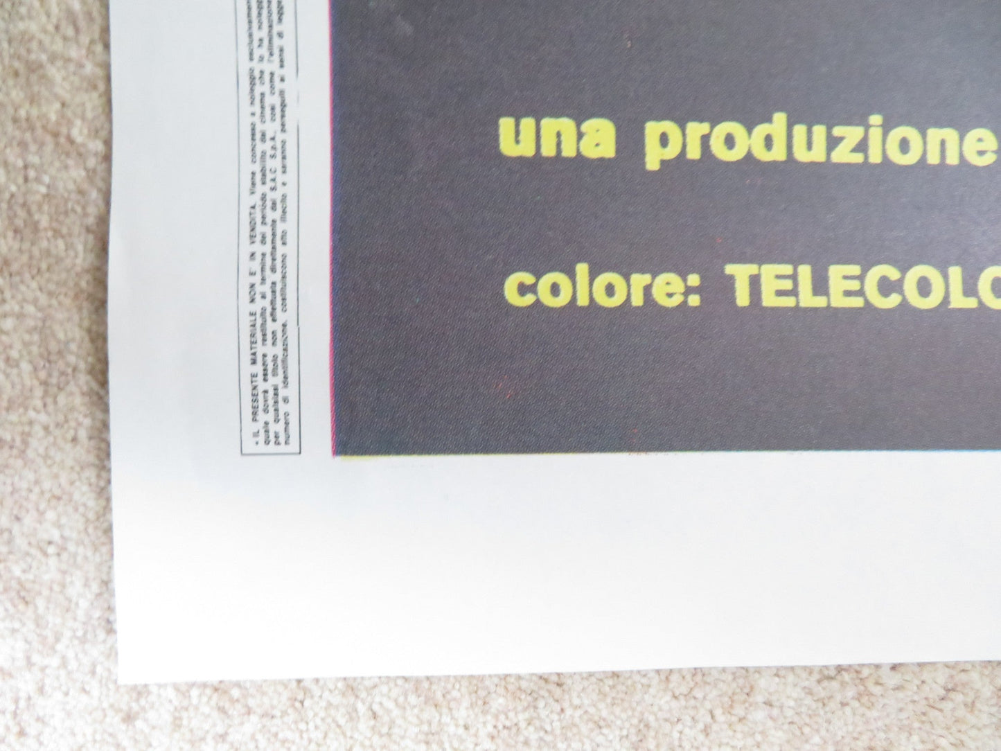 ATSALUT PADER ITALIAN 2 FOGLIO POSTER GIANNI CAVINA CLAUDIO BIGAGLI 1979 Rendezvous Cinema Movie posters
