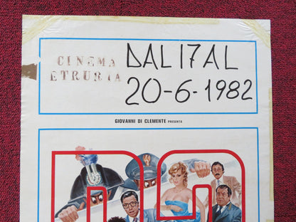 ATTENTI A QUEI P2 ITALIAN LOCANDINA POSTER PIPPO FRANCO GIORGIO PORCARDO 1982 Rendezvous Cinema Movie posters