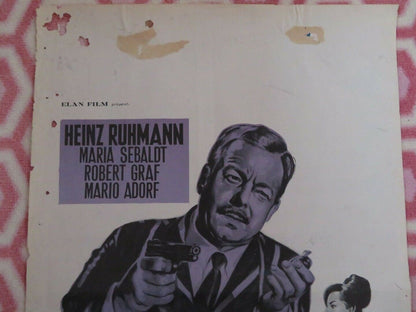 ATTENTION! OPGELET! MISTER DODD BELGIUM (21"x 14") POSTER HEINZ RUHMANN 1964 Movie posters