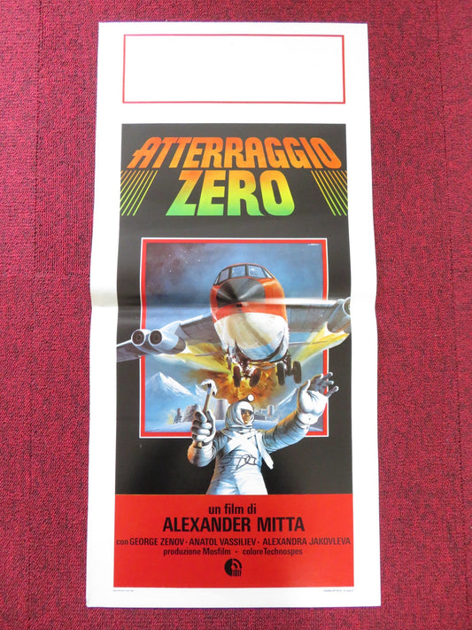 ATTERRAGGIO ZERO ITALIAN LOCANDINA POSTER GEORGE ZENOV ANATOL VASSILIEV 1980 Rendezvous Cinema Movie posters