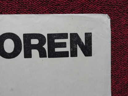 ATTILA FOLDED ARGENTINA ONE SHEET POSTER ANTHONY QUINN SOPHIA LOREN 1954 Rendezvous Cinema Movie posters