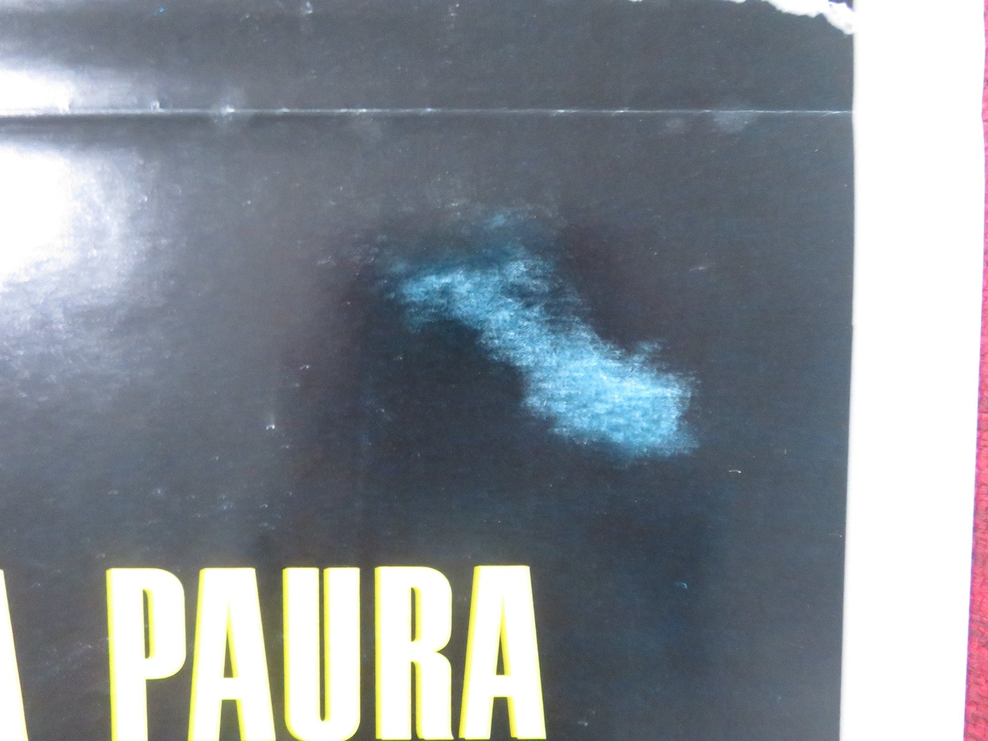 AU - DELA DE LA PEUR ITALIAN LOCANDINA POSTER MICHEL BOUQUET M. CONSTANTIN 1975 Rendezvous Cinema Movie posters