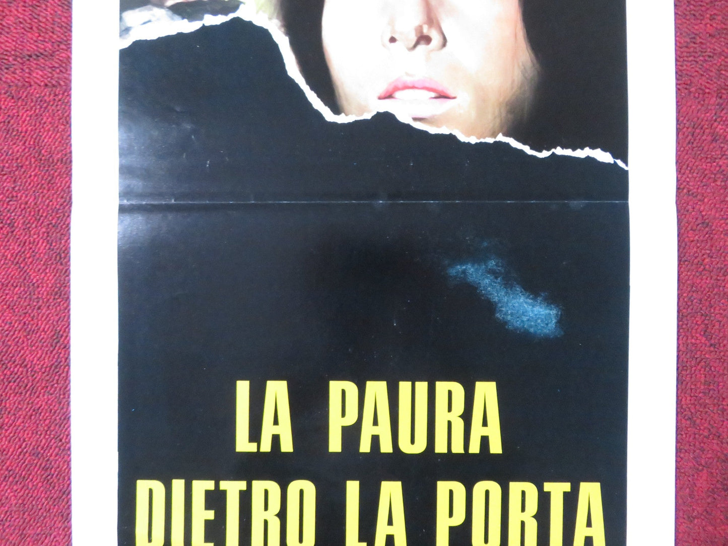 AU - DELA DE LA PEUR ITALIAN LOCANDINA POSTER MICHEL BOUQUET M. CONSTANTIN 1975 Rendezvous Cinema Movie posters