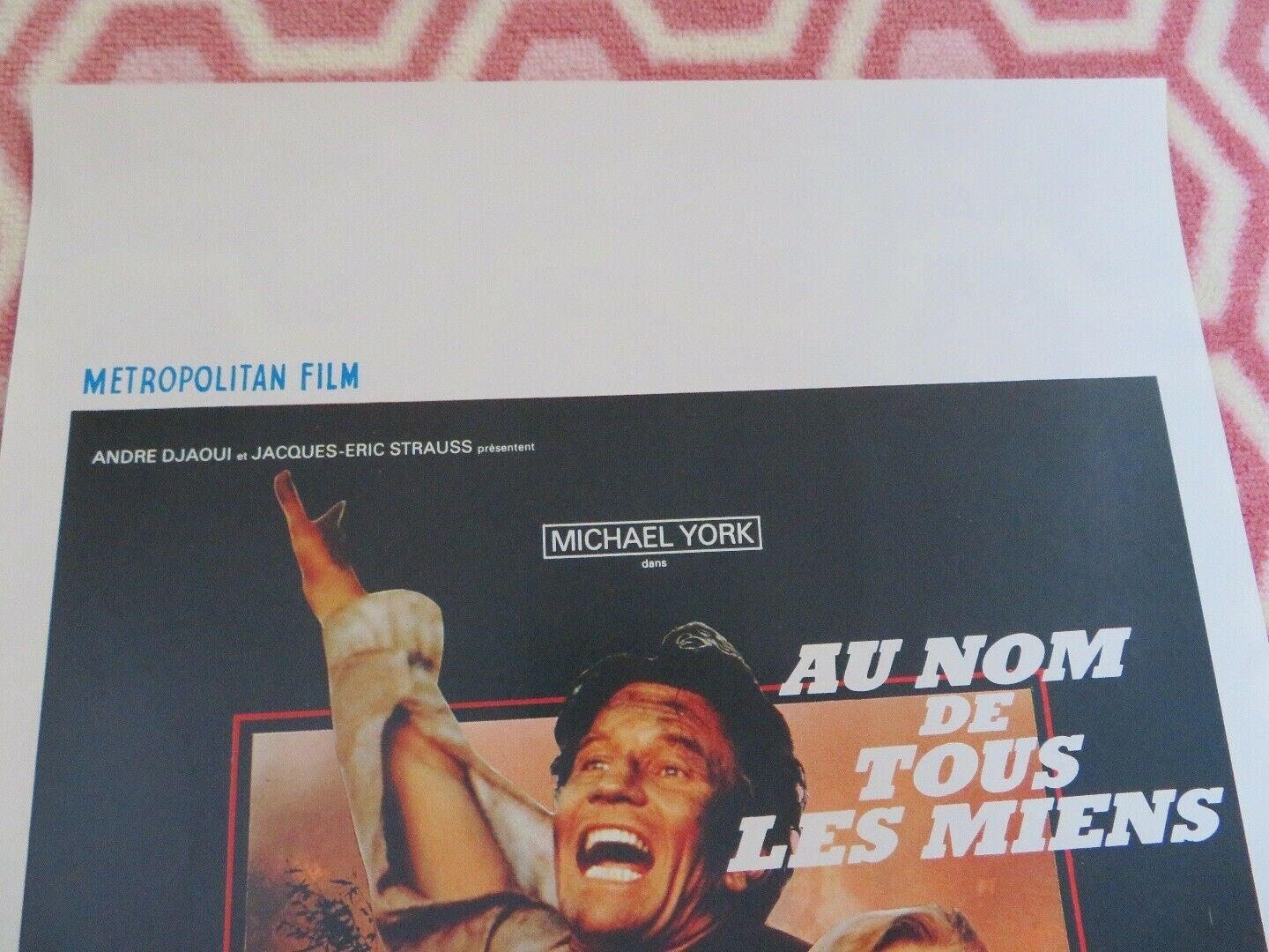AU NOM DE TOUS LES MIENS / For Those I Loved BELGIUM (21.5"x14.5") POSTER 1983 - Rendezvous Cinema