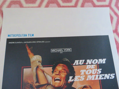 AU NOM DE TOUS LES MIENS / For Those I Loved BELGIUM (21.5"x14.5") POSTER 1983 - Rendezvous Cinema