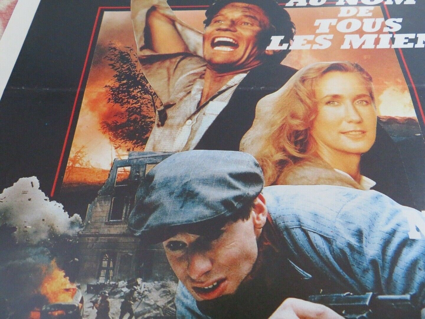 AU NOM DE TOUS LES MIENS / For Those I Loved BELGIUM (21.5"x14.5") POSTER 1983 - Rendezvous Cinema