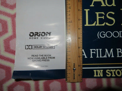 AU REVOIR LES ENFANTS GOODBYE, CHILDREN VHS US ONE SHEET ROLLED POSTER Movie posters