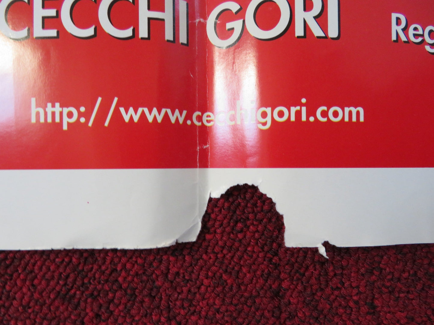 AUGURI PROFESSORE ITALIAN FOGLIO POSTER SILVIO ORLANDO CLAUDIA PANDOLFI 1997 Rendezvous Cinema Movie posters