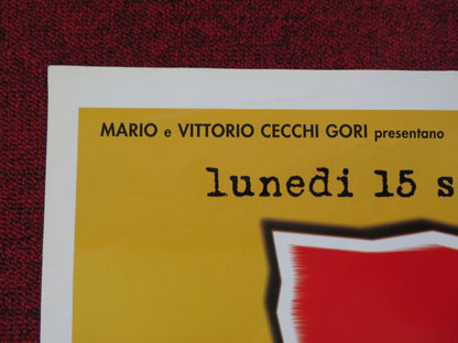 AUGURI PROFESSORE ITALIAN FOGLIO POSTER SILVIO ORLANDO CLAUDIA PANDOLFI 1997 Rendezvous Cinema Movie posters